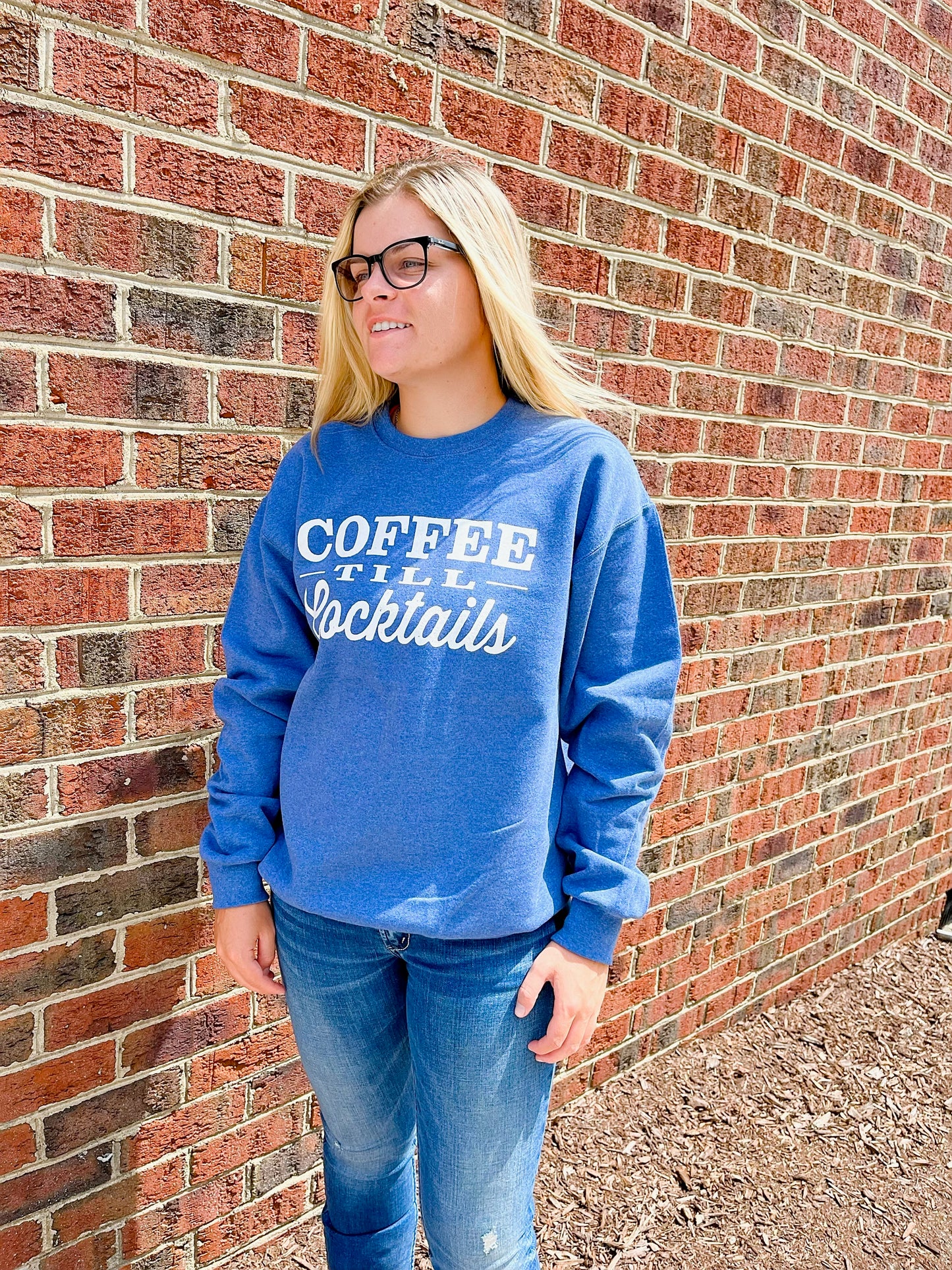 COFFEE TILL COCKTAILS SWEATSHIRT