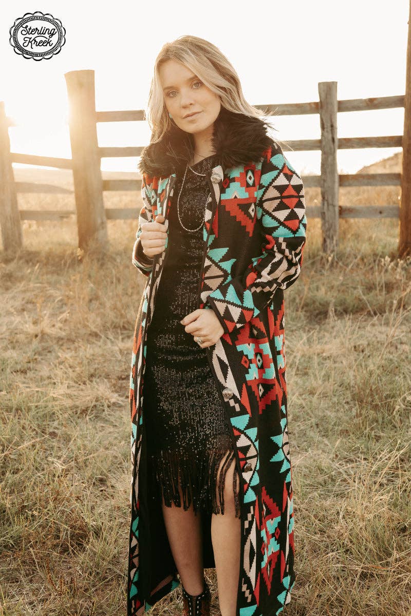 AZTECA KNIT DUSTER