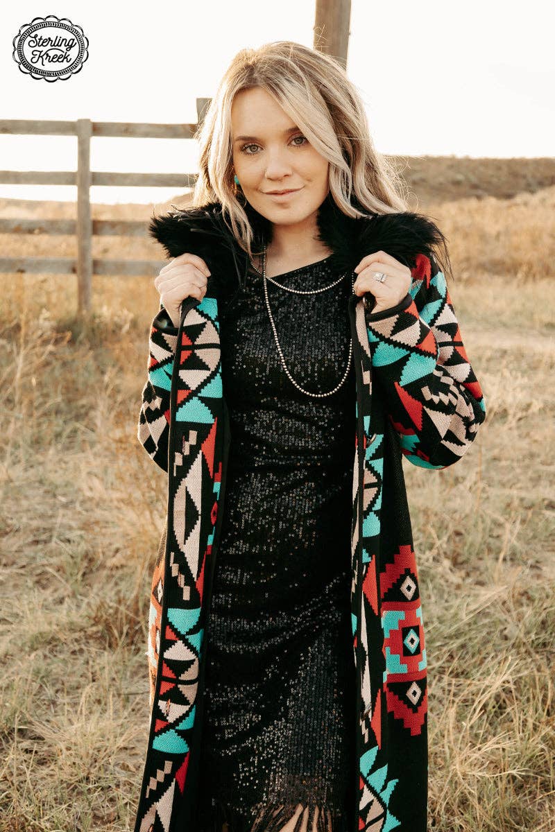 AZTECA KNIT DUSTER