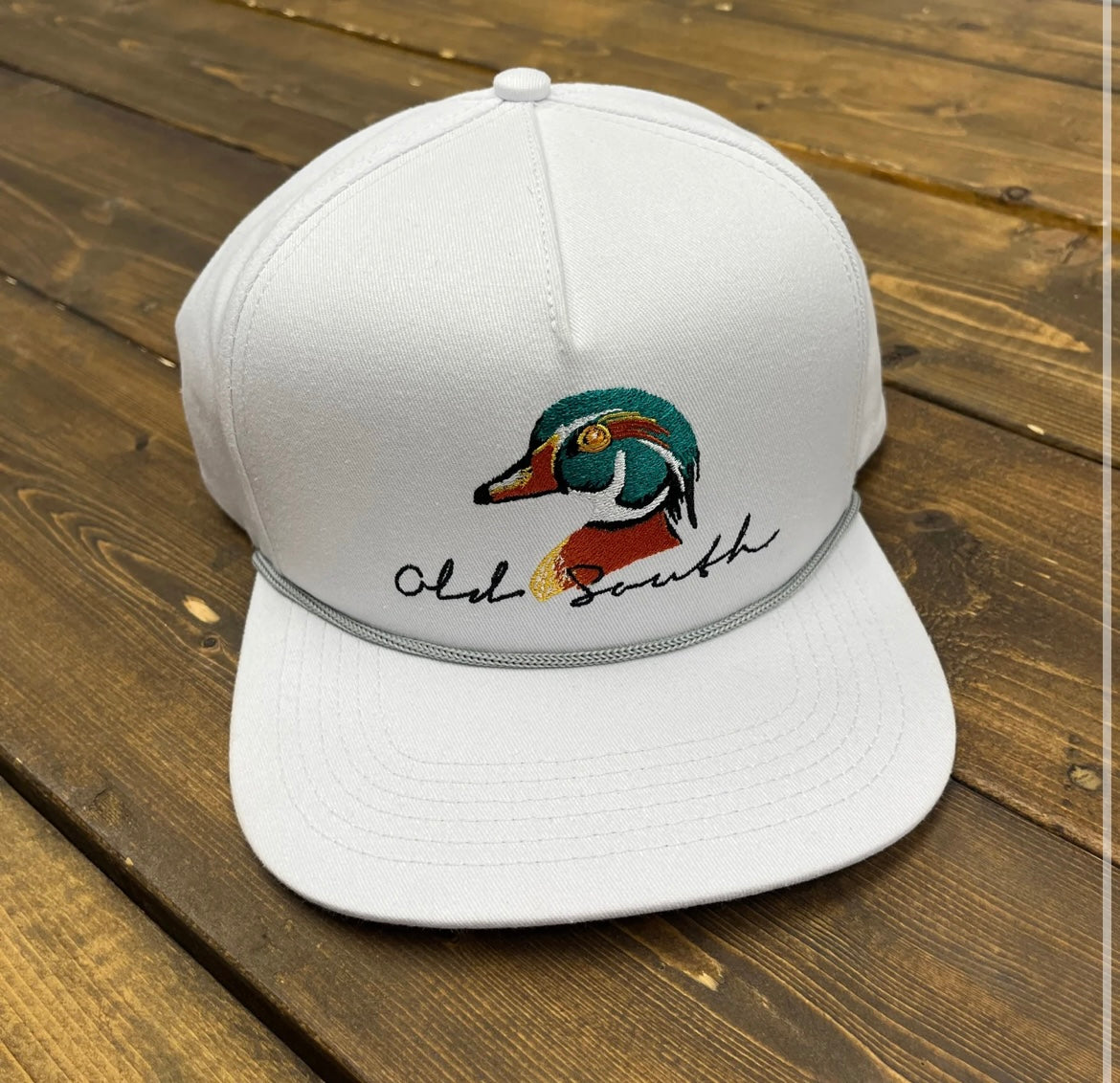 Wood Duck Head Whiteout - Trucker Hat