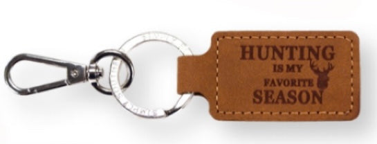 Men's Leather Keychain
