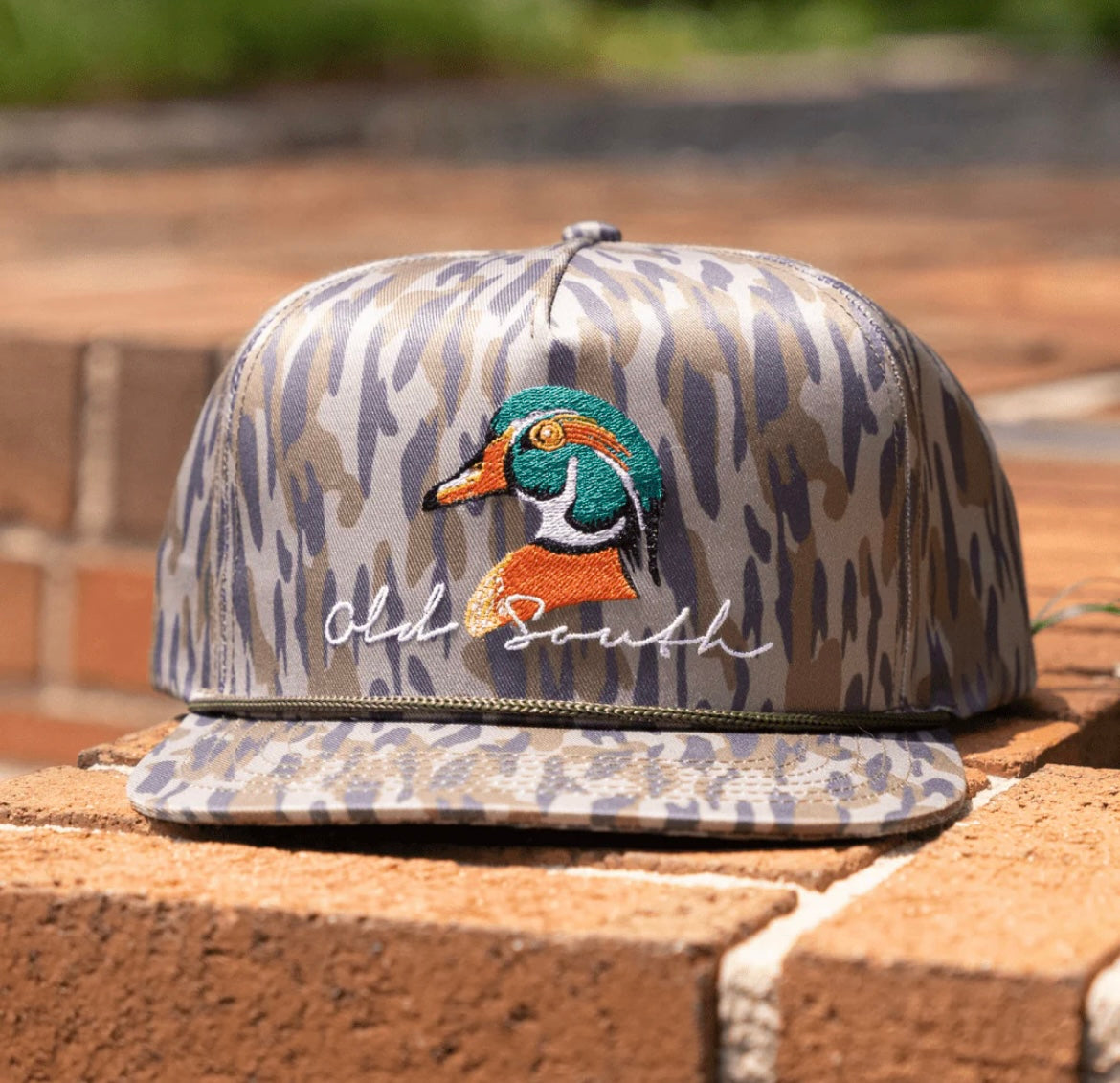 Wood Duck Head Osland Camo - Trucker Hat