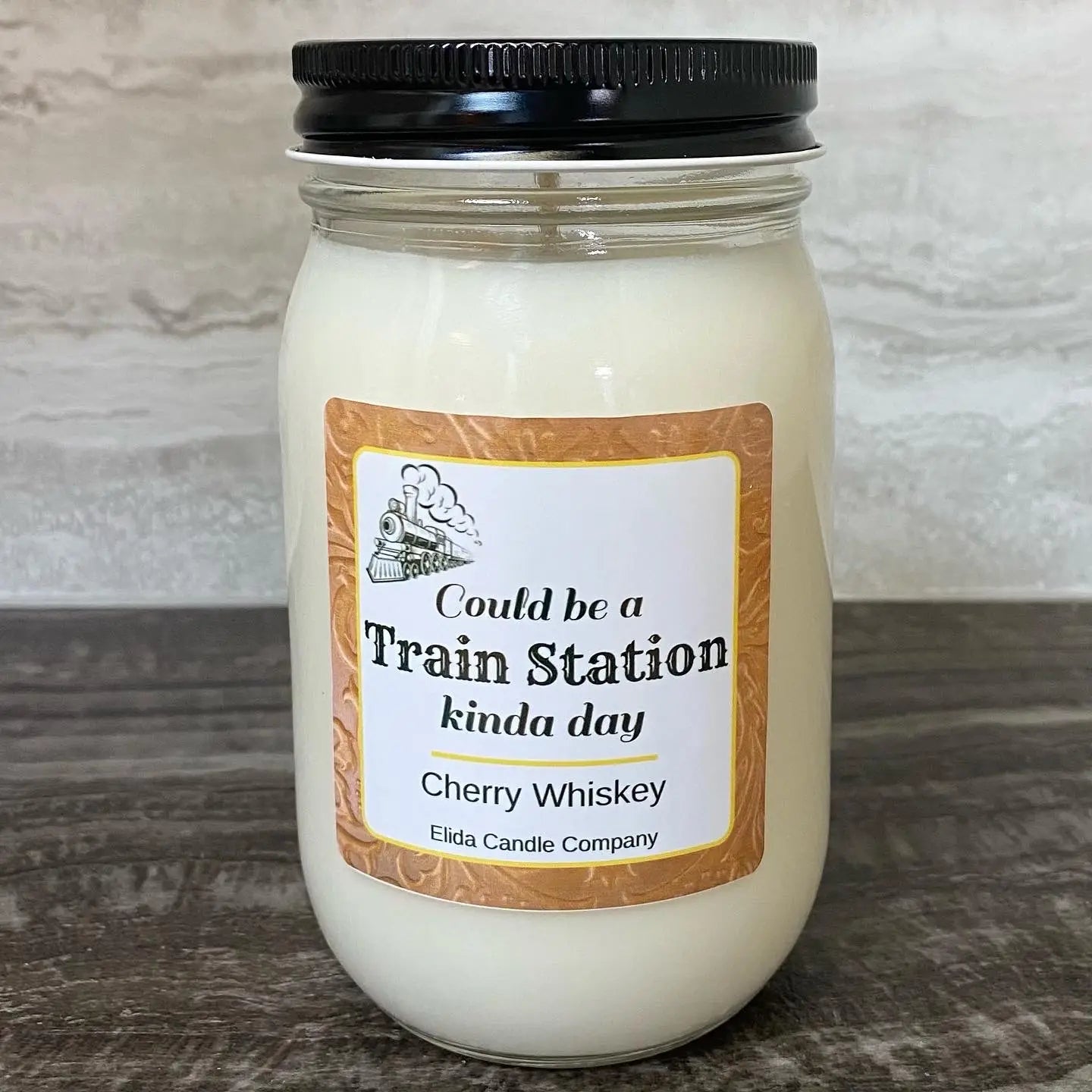 Yellowstone Train Station Soy Candle/ Scent Fallen Leaves