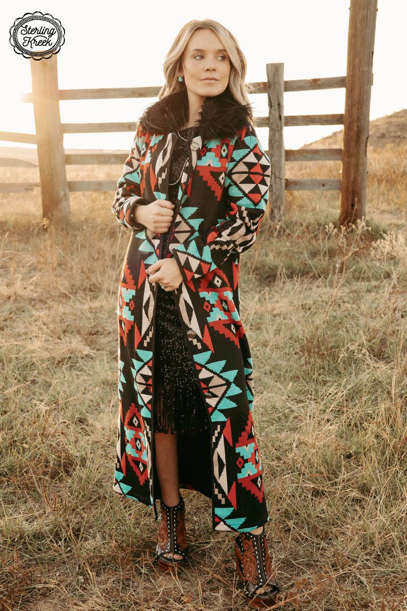 AZTECA KNIT DUSTER