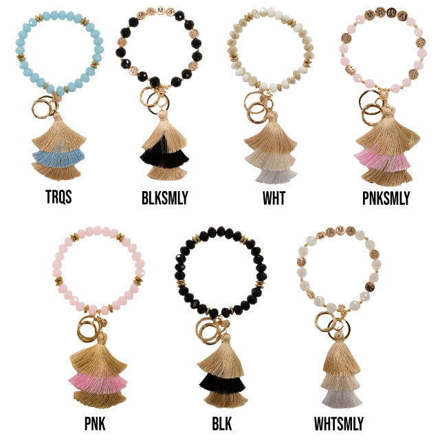 Banglebead Keychain- 14 Styles