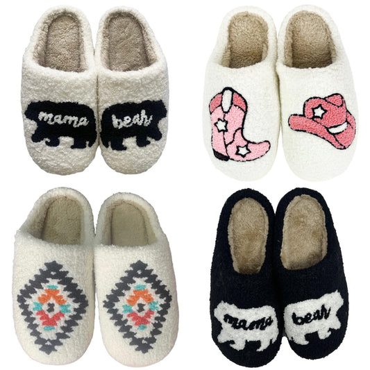 Cozy Girlie Girl Slippers