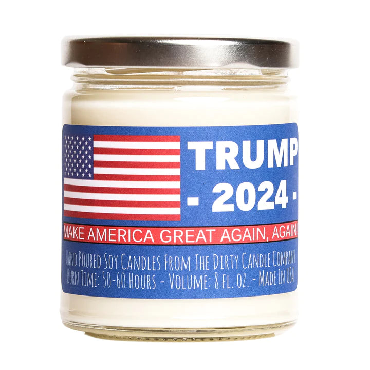 Trump 2024 Hand Poured Soy Candle Scent: Brazilian Coffee