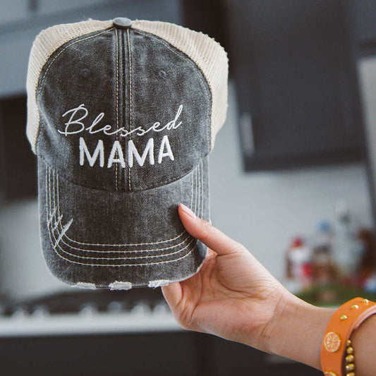 BLESSED MAMA - TRUCKER HATS