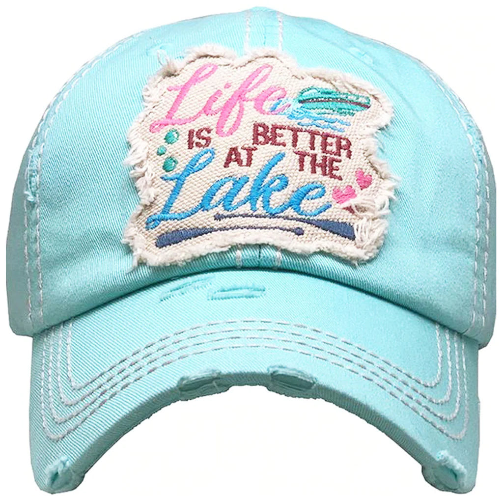 LIFE IS BETTER AT THE LAKE/Hat