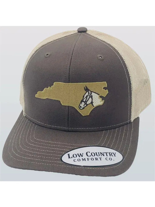 North Carolina Horse Brown/Khaki Hat