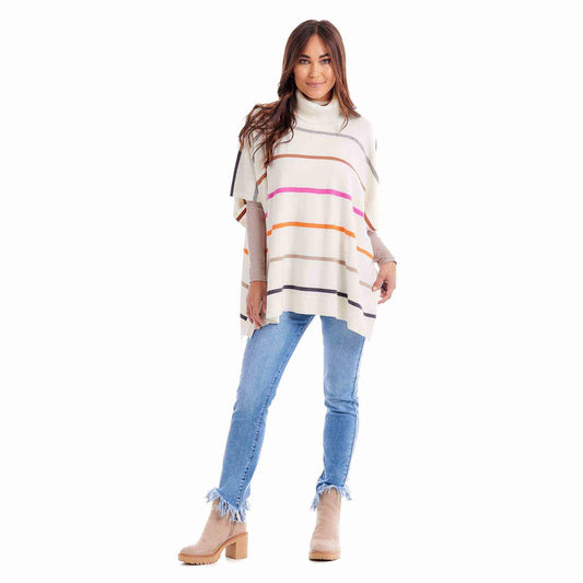 JUNO STRIPE PONCHOS