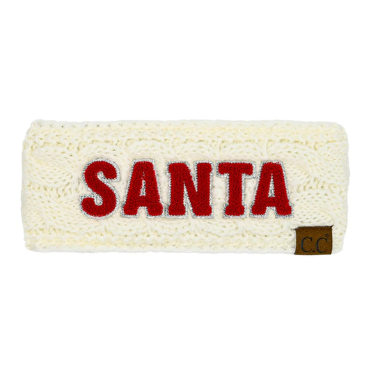 HEADWRAP IVORY SANTA